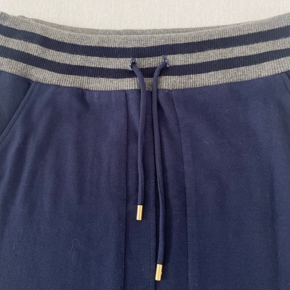 LACOSTE Navy Skirt with Elastic Waistband - Picture 3 of 8